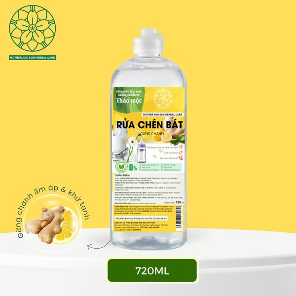 Công thức thảo mộc dịu nhẹ, an toàn cho da tay, thích hợp cho cả gia đình!